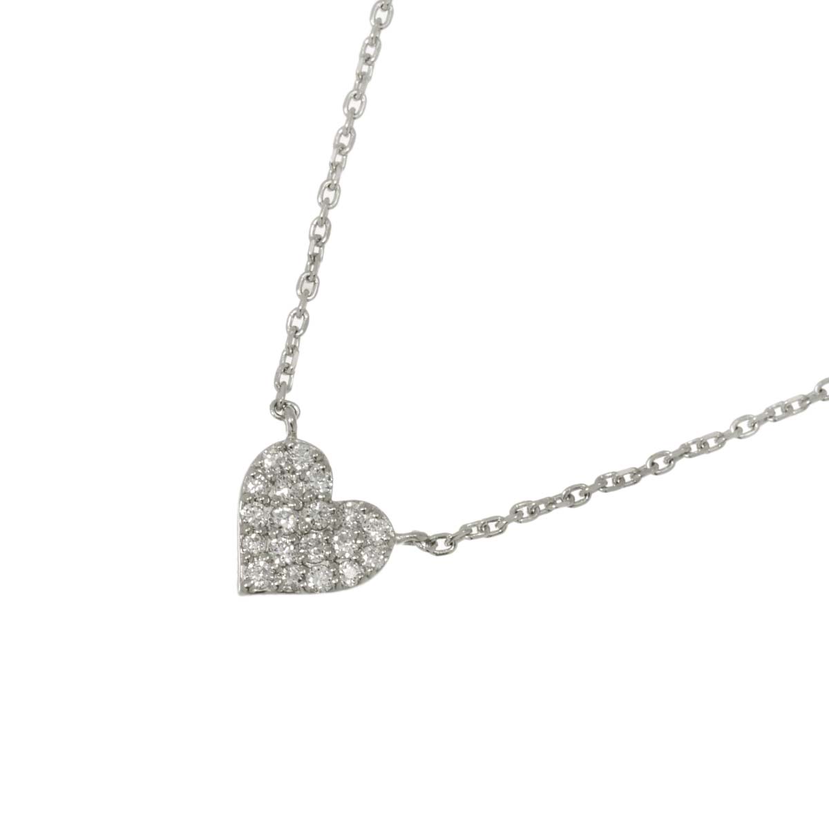 Diamond 0.08ct Necklace Pt