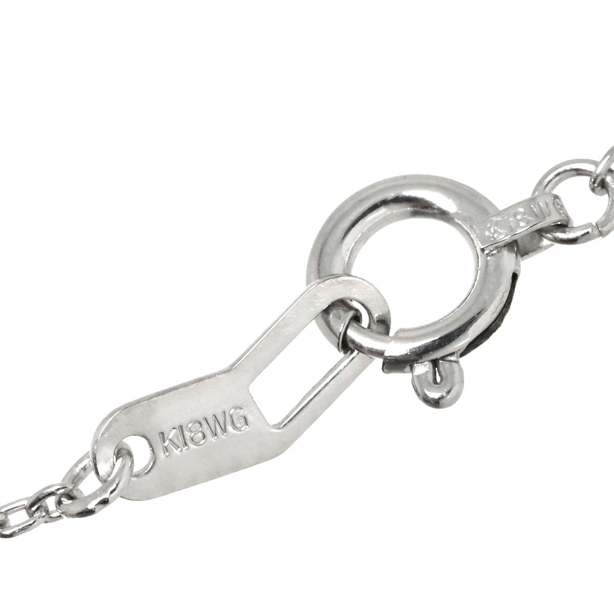 Star Diamond 0.04ct Necklace 18K WG 750