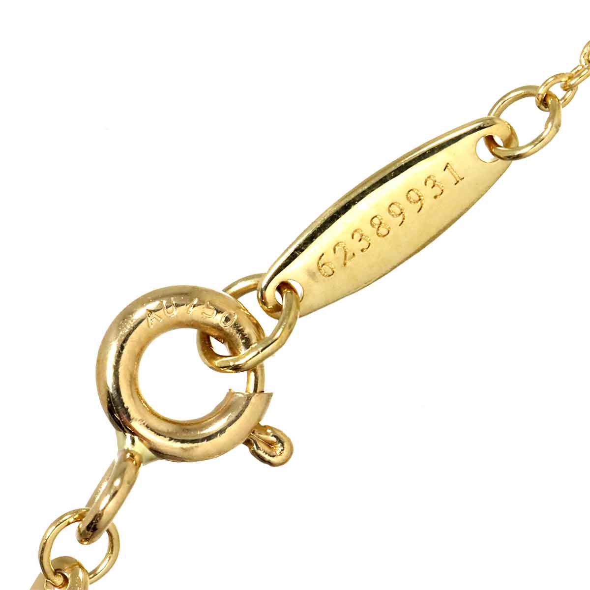 By The Yard Diamond 0.30ct H/VS1/3EX Necklace 18K YG 750