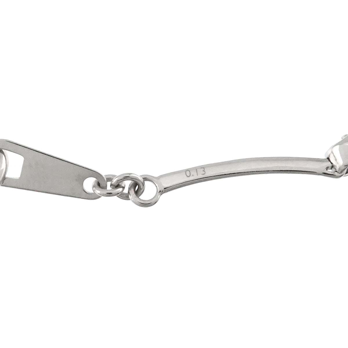 Diamond 0.13ct Bracelet 18K White Gold 750