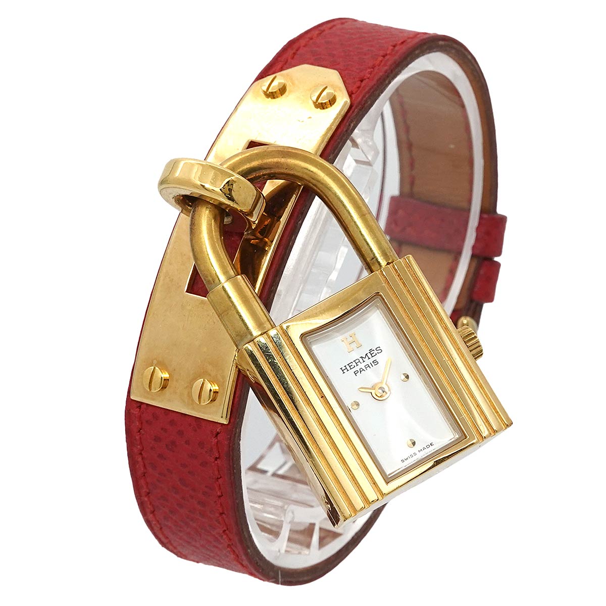 Kelly Watches Quartz White Dial Vintage Cadena Ladies Watch