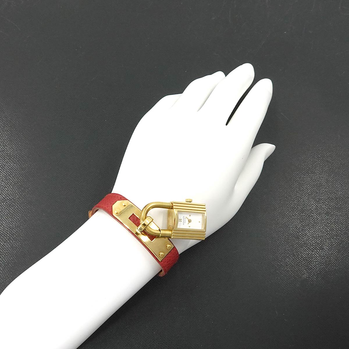 Kelly Watches Quartz White Dial Vintage Cadena Ladies Watch