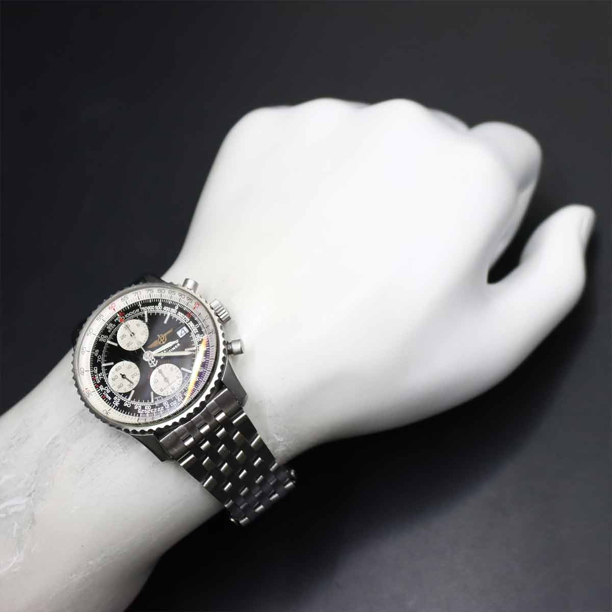 Navitimer Fighters A13330 Chronograph Black Dial Mens