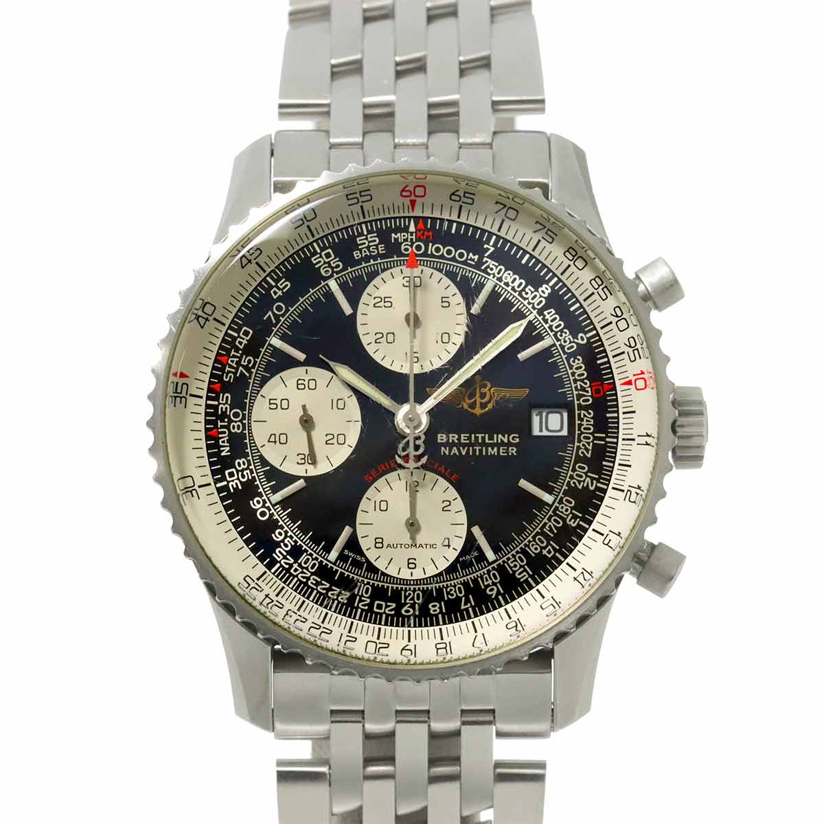 Navitimer Fighters A13330 Chronograph Black Dial Mens
