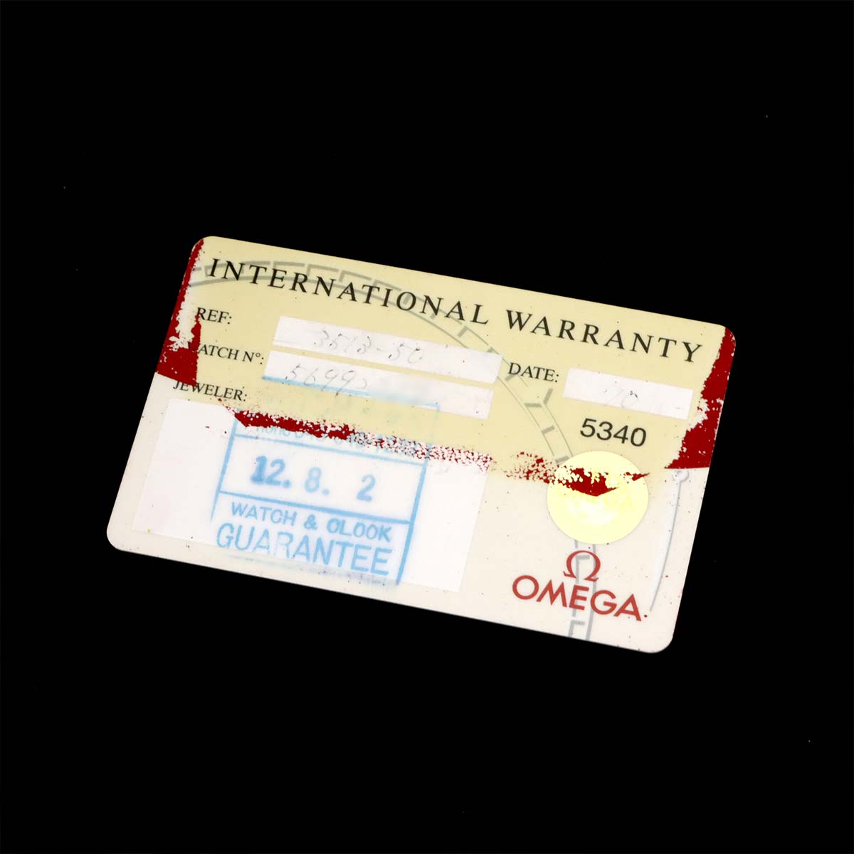 Speedmaster Date 3513.50 Chronograph Automatic Black Dial Mens