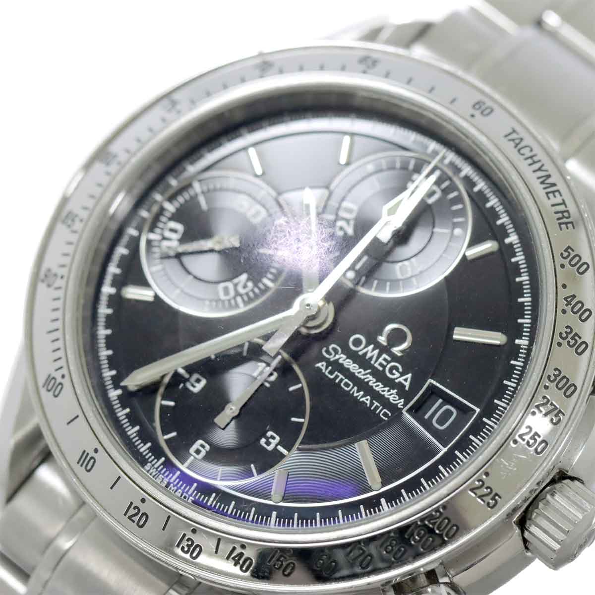 Speedmaster Date 3513.50 Chronograph Automatic Black Dial Mens