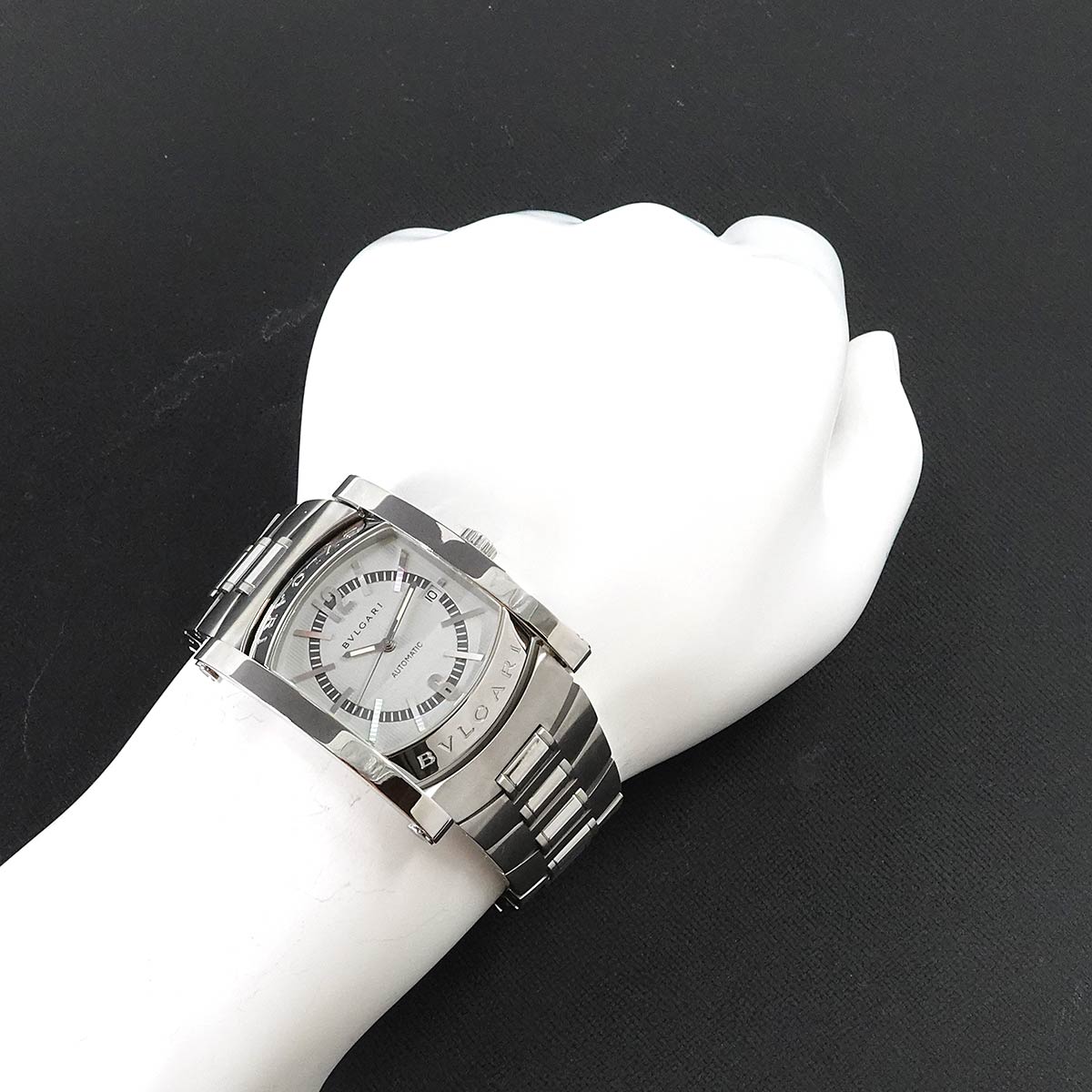 Assioma AA48S Automatic Silver Dial Mens Watch