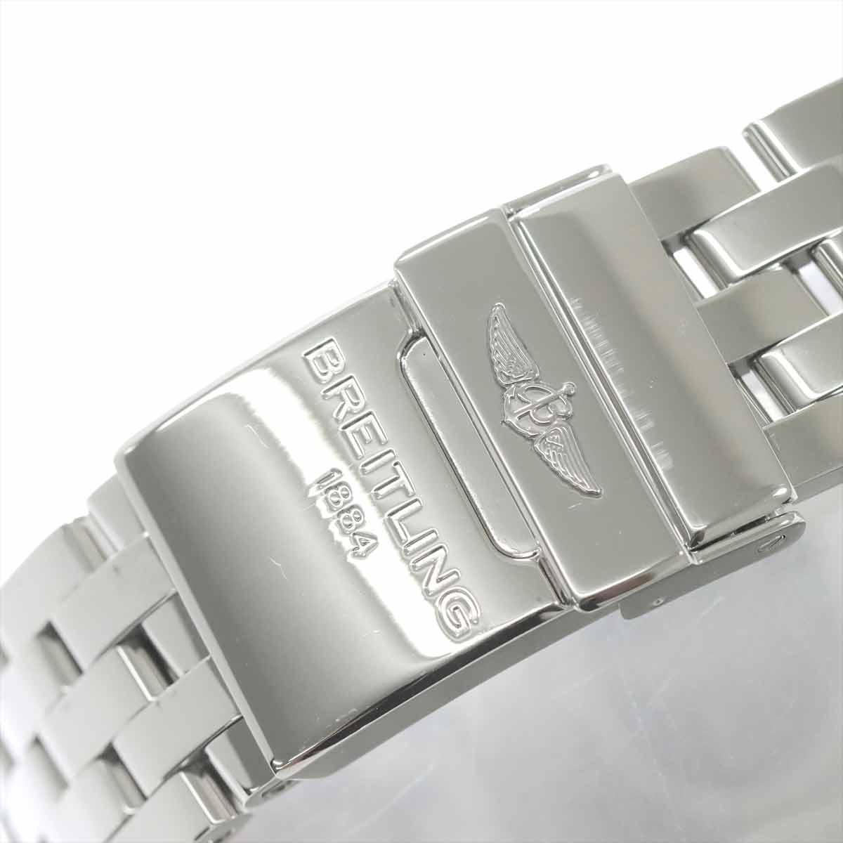 Chronomat GMT AB0410 Date Black Dial Mens Watch