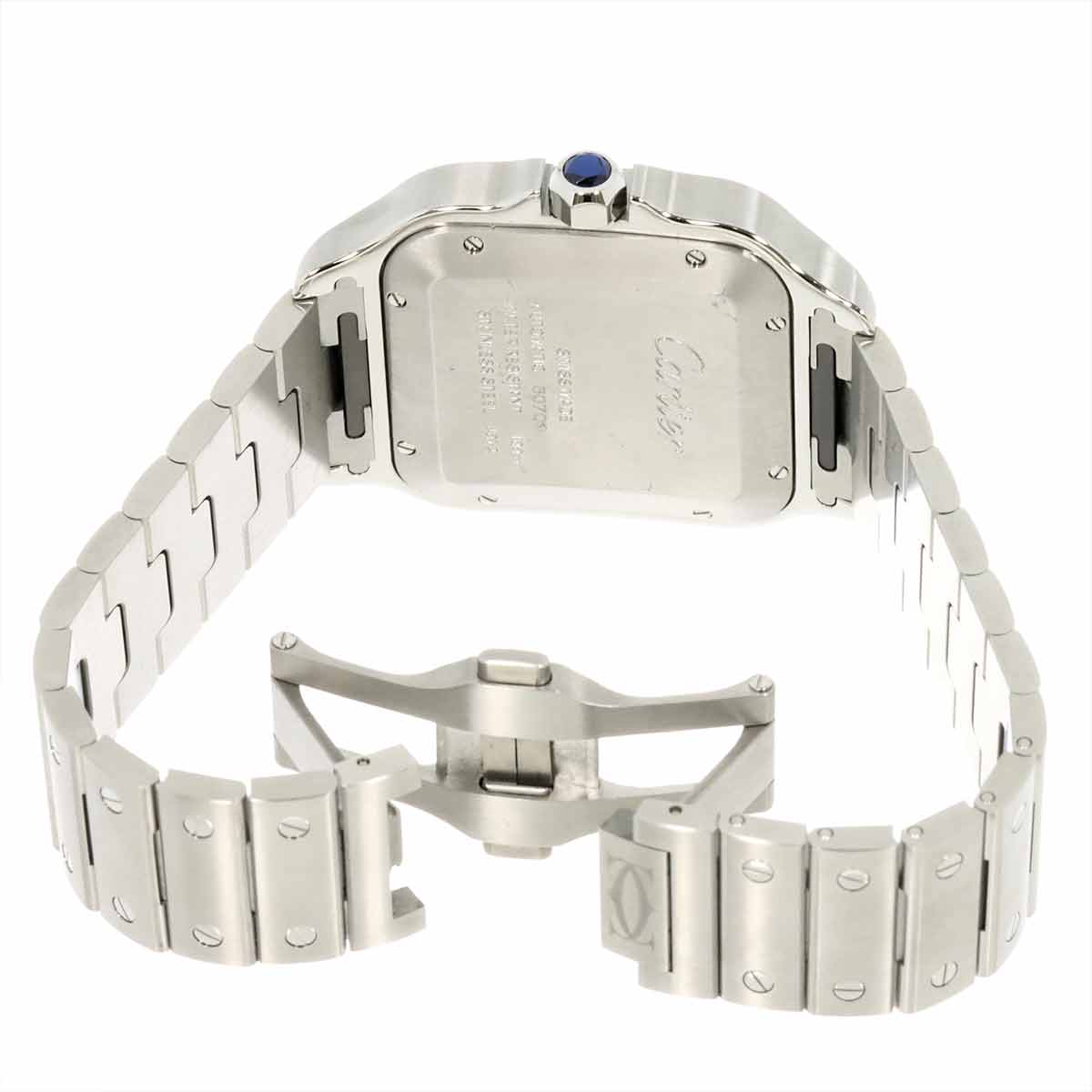 Santos De Cartier WSSA0048 Automatic Blue Dial Mens Watch