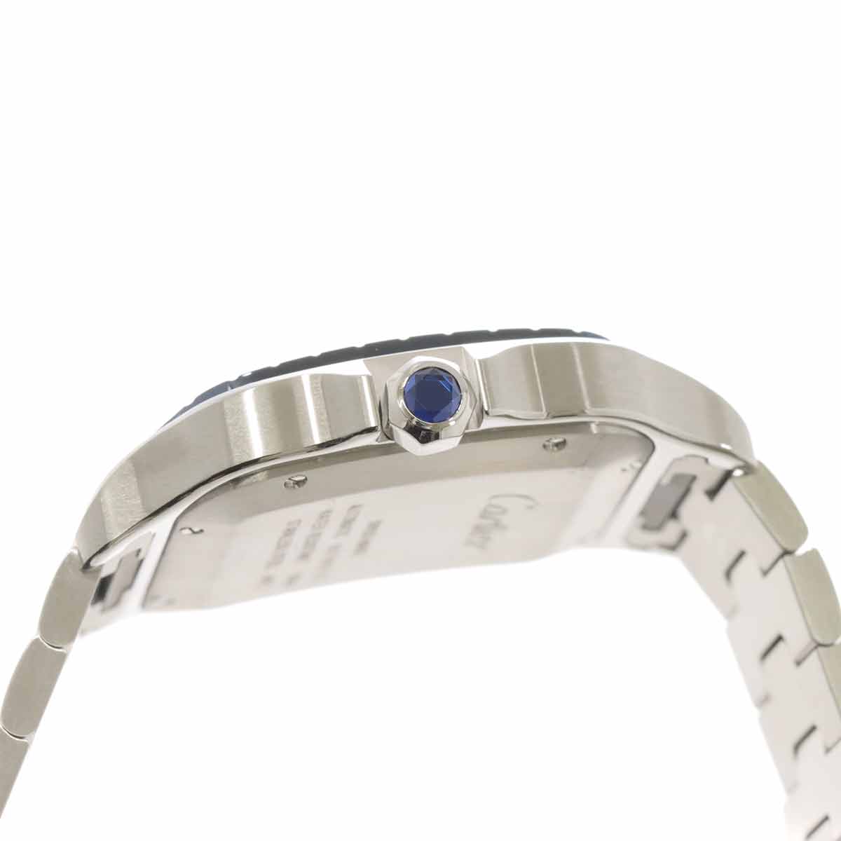 Santos De Cartier WSSA0048 Automatic Blue Dial Mens Watch