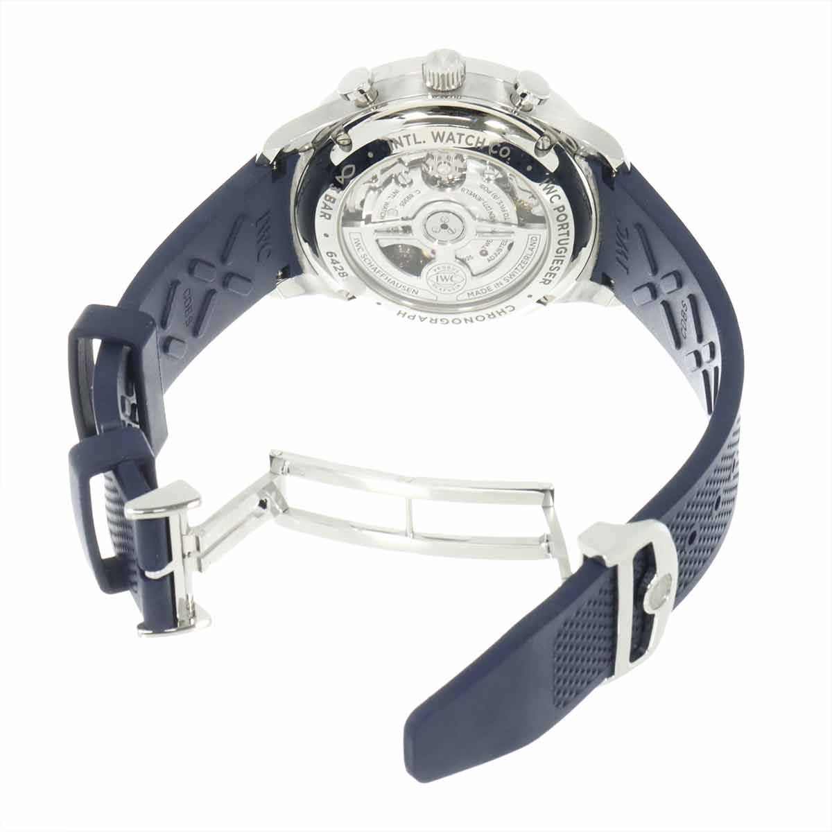 Portugieser Chronograph IW371620 Automatic White Dial Mens Watch