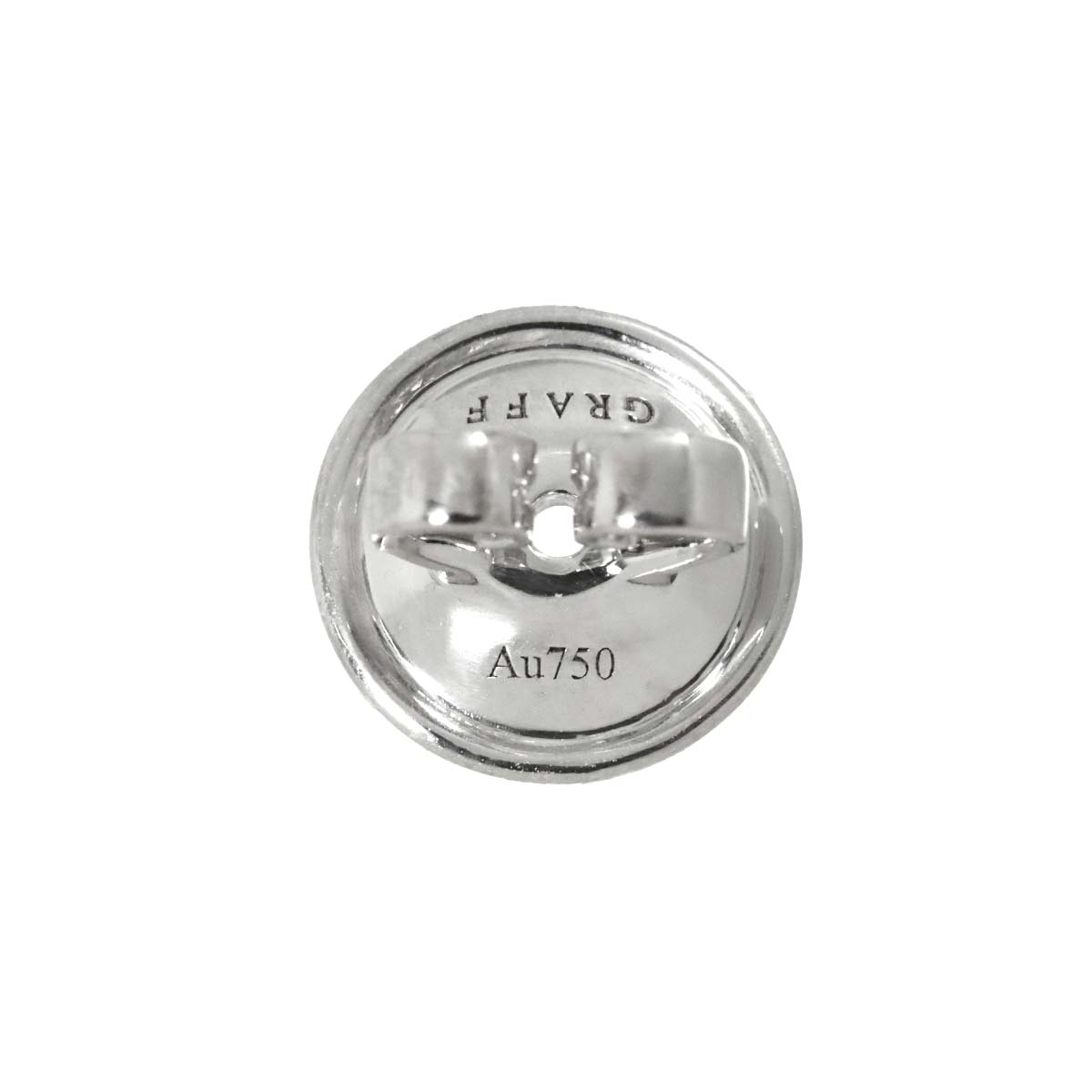 Wild flower Diamond Earrings Pierced 18K WG 750