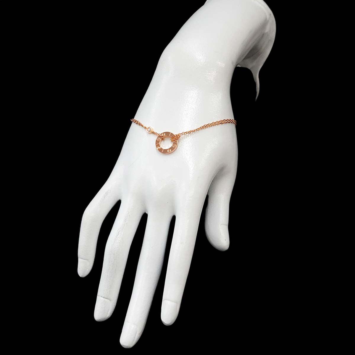 Love Diamond Bracelet 18K PG 750