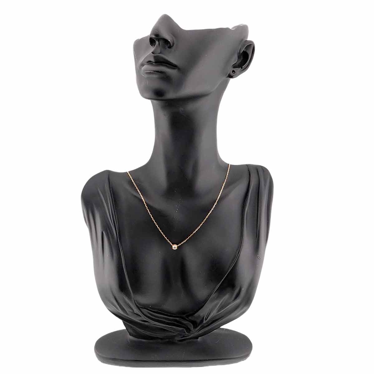 d Amour Diamond Necklace LM 18K Yellow Gold 750