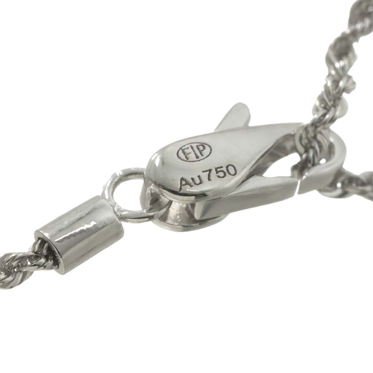 Force10 Diamond Necklace Medium 18K White Gold 750