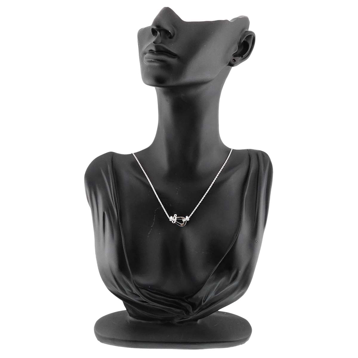 Force10 Diamond Necklace Medium 18K White Gold 750