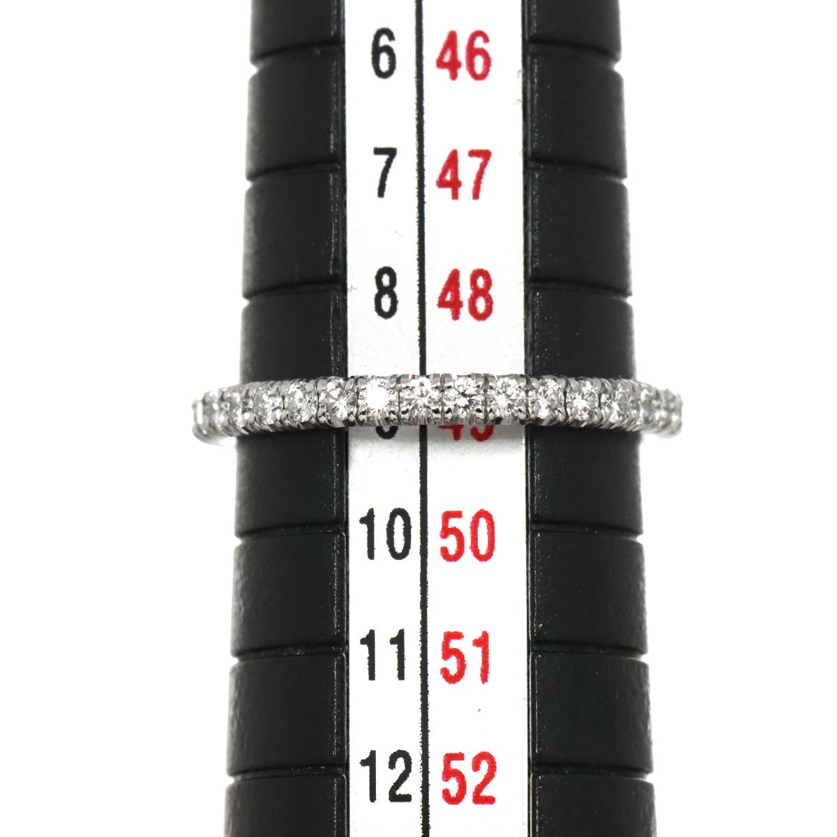 ETINCELLE Full Diamond Ring 18K WG 750 size49 4.75-5(US)