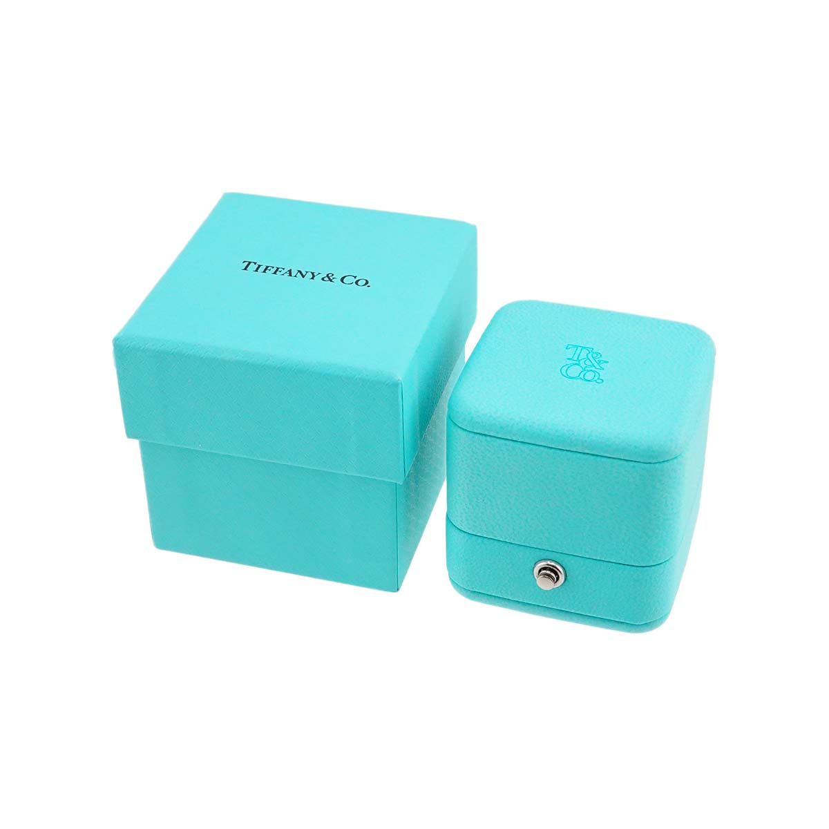 Diamond 0.20ct F/VS1/3EX Ring Pt Platinum Size4(US)