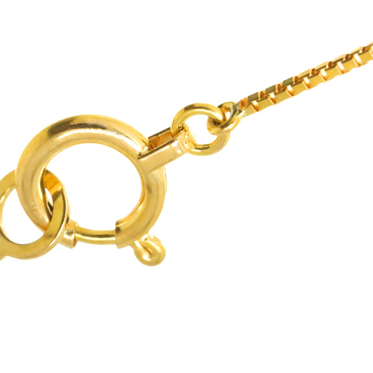 Diamond 0.19ct Necklace K18 YG 750