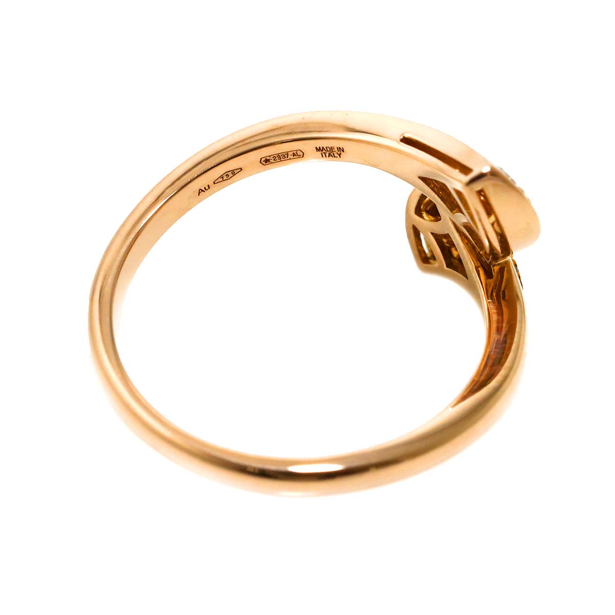 Diva Dream Diamond Ring 18K PG 750 size52 6(US)