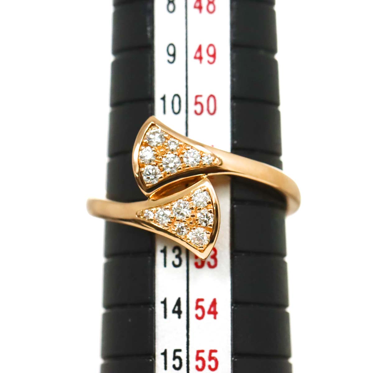 Diva Dream Diamond Ring 18K PG 750 size52 6(US)