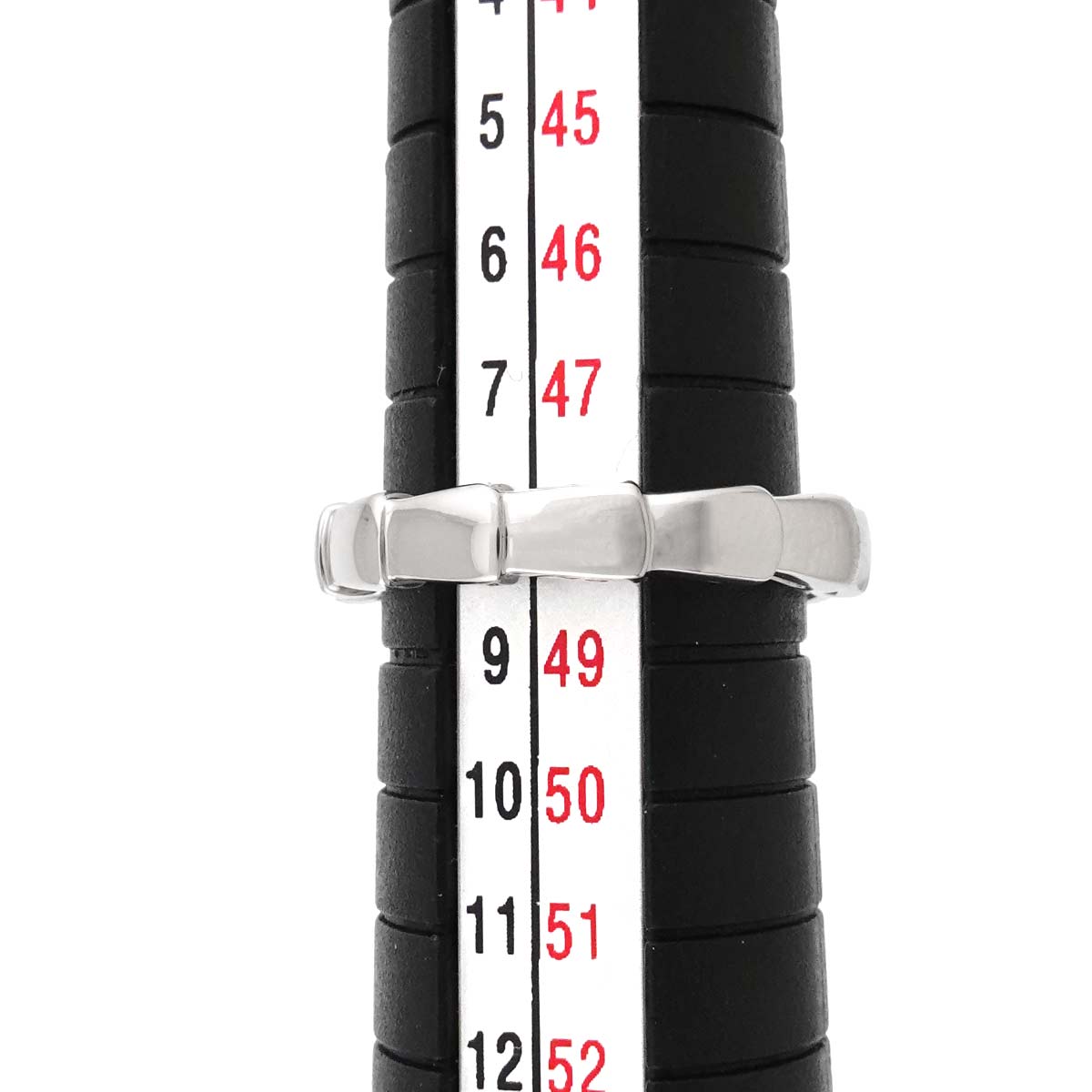 Serpenti Viper Ring 18K White Gold 750 Size48 4.5(US)