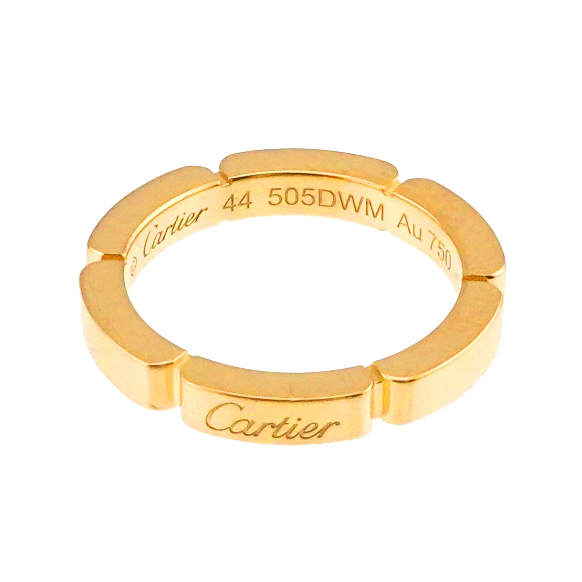 Cartier Maillon Panthere Ring 18K YG size44 2.75-3(US)