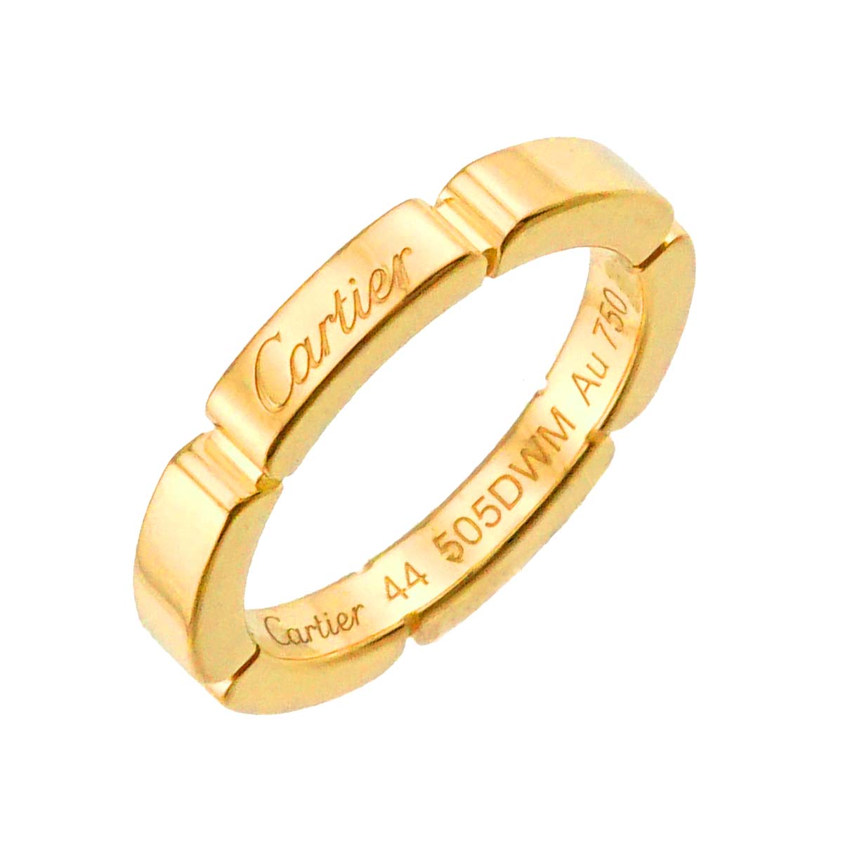 Cartier Maillon Panthere Ring 18K YG size44 2.75-3(US)