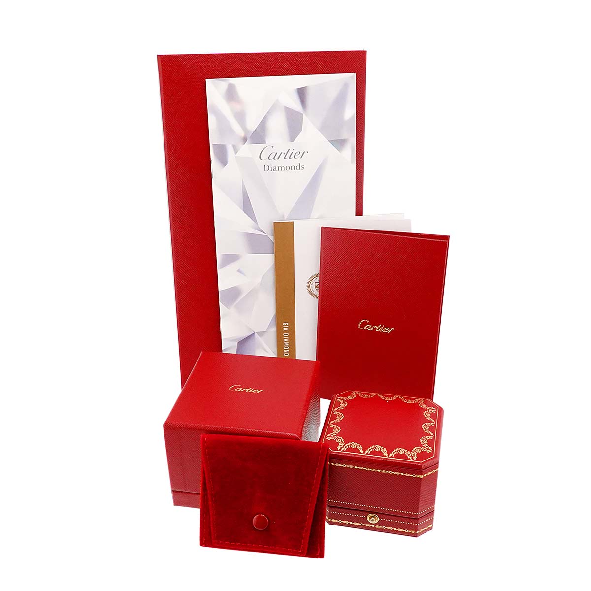 Half Diamond 0.22ct E/IF/3EX Ring Pt size49 4.75-5(US)