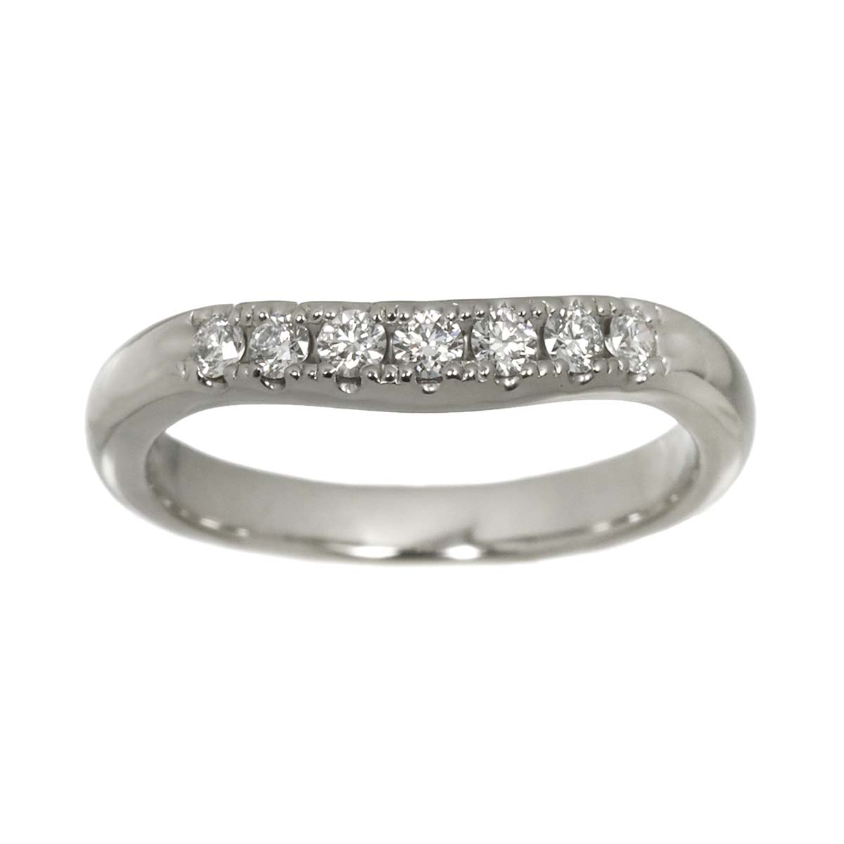Diamond 0.15ct Ring Platinum Size4(US)