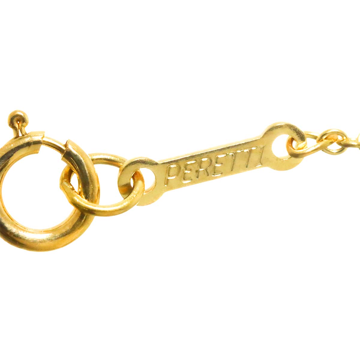 Bean Necklace 18K Yellow Gold 750