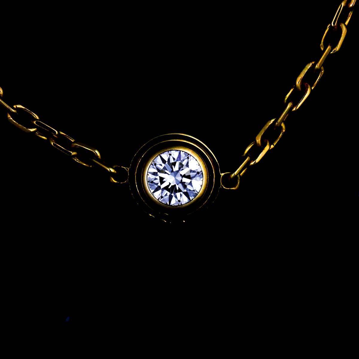 d Amour Diamond Bracelet XS 18K Yellow Gold 750