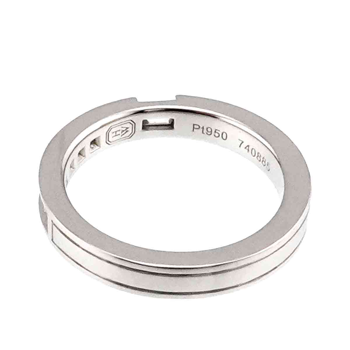 Traffic Diamond Ring Pt Platinum size4(US)