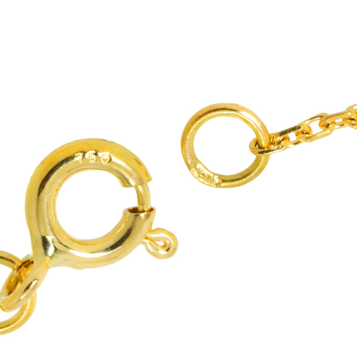 Turquoise Diamond Necklace 18K YG 750