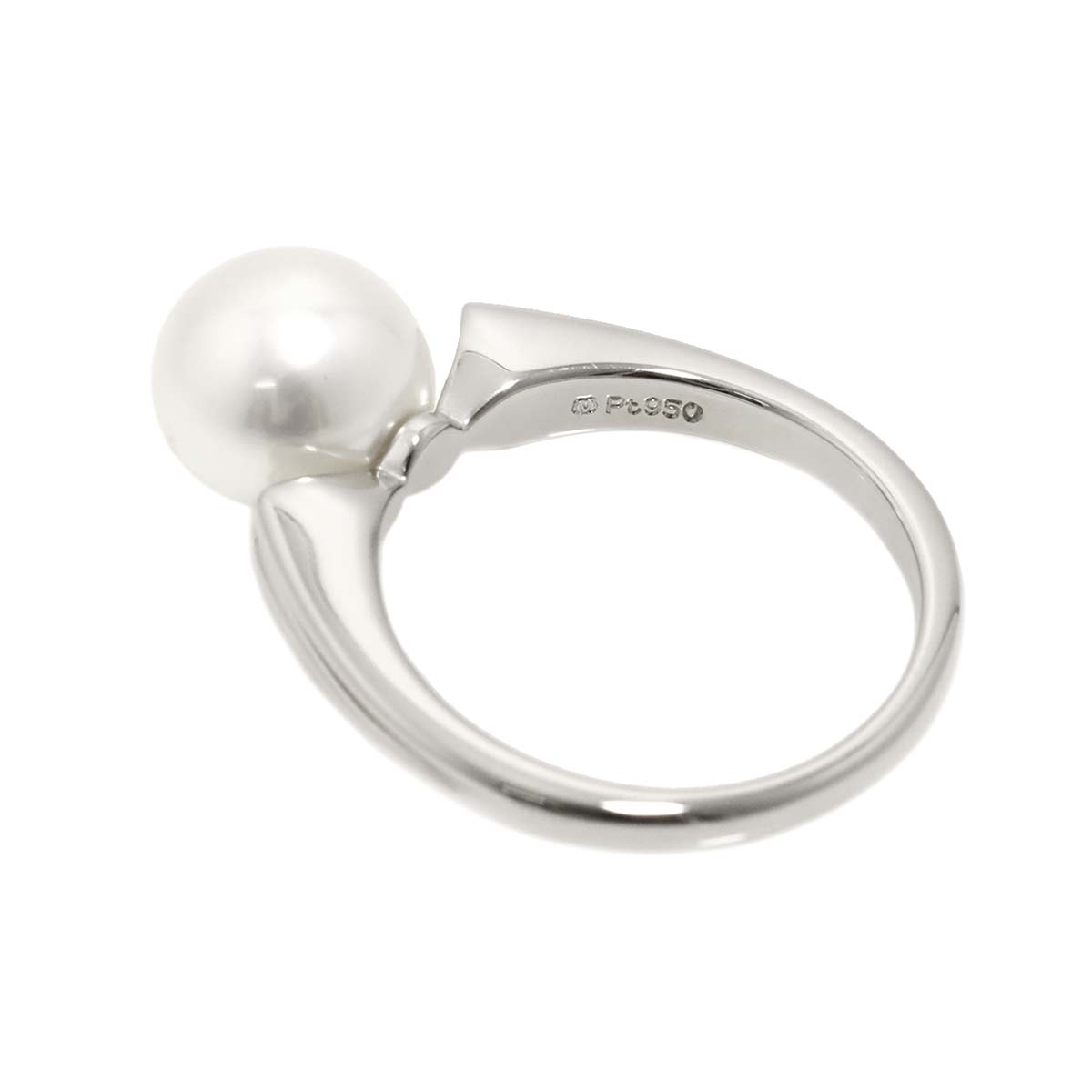 Akoya Pearl 8.8mm Ring Platinum size5.5-5.75(US)