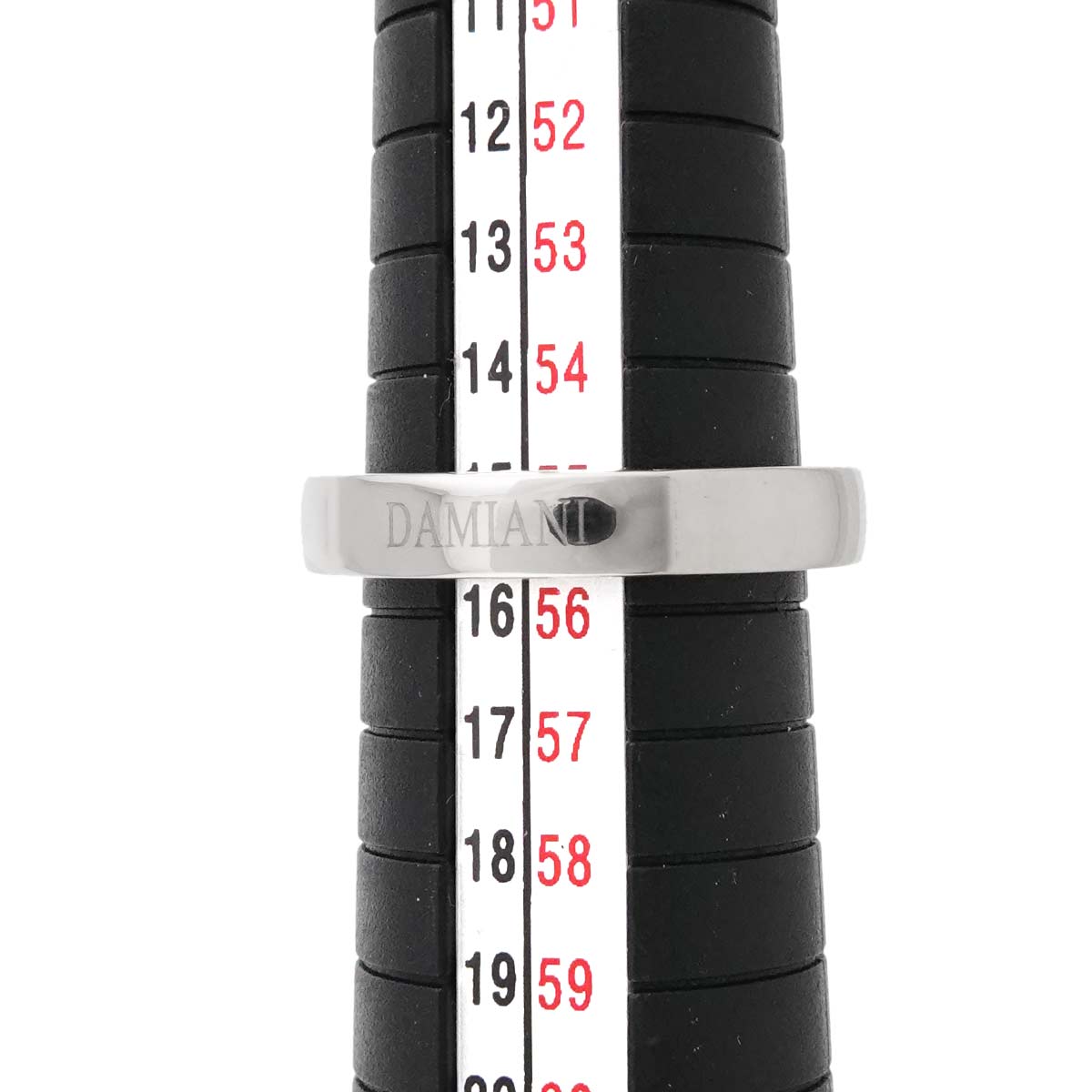 D-SIDE Diamond 20P Ring 18K White Gold 750 size7.25(US)