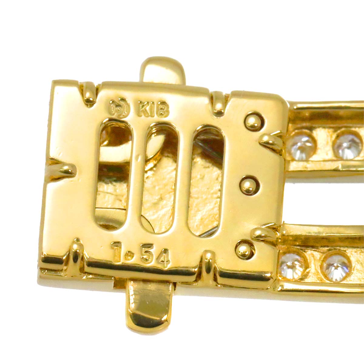 Diamond 1.54ct Bracelet 18K Yellow Gold 750