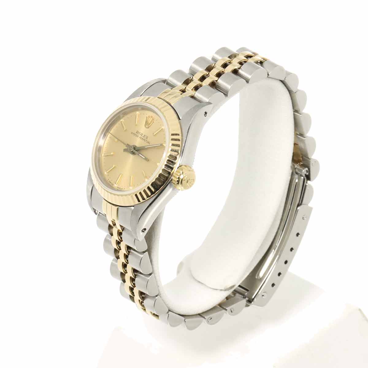 Oyster Perpetual 67193 Serial 9 750YG Gold Dial Ladies Watch