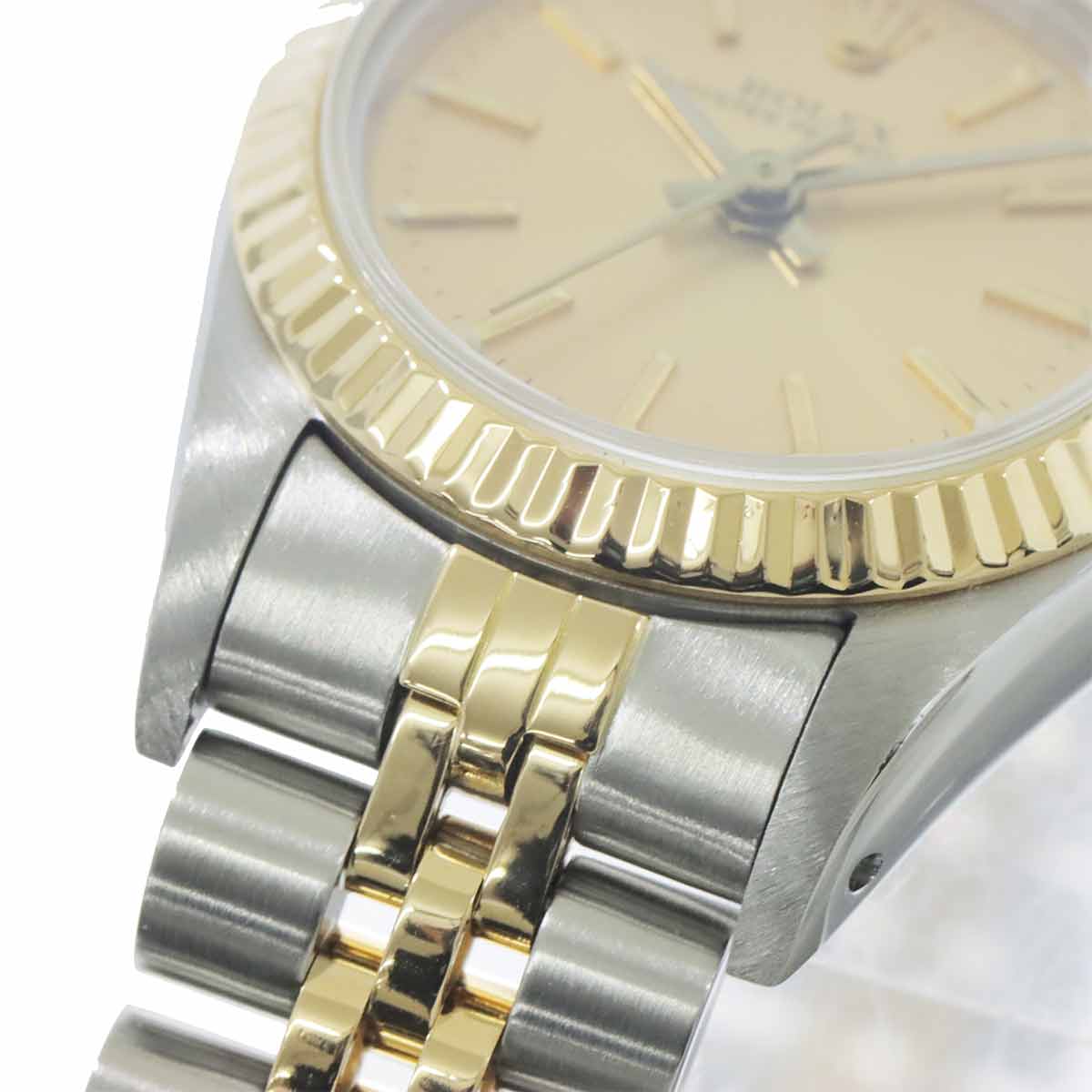 Oyster Perpetual 67193 Serial 9 750YG Gold Dial Ladies Watch