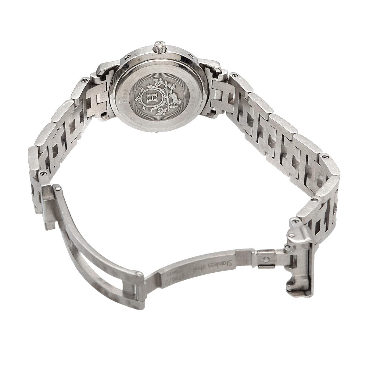 Clipper Nacre CL4.230 12P Diamond Bezel Pink Shell Dial Quartz