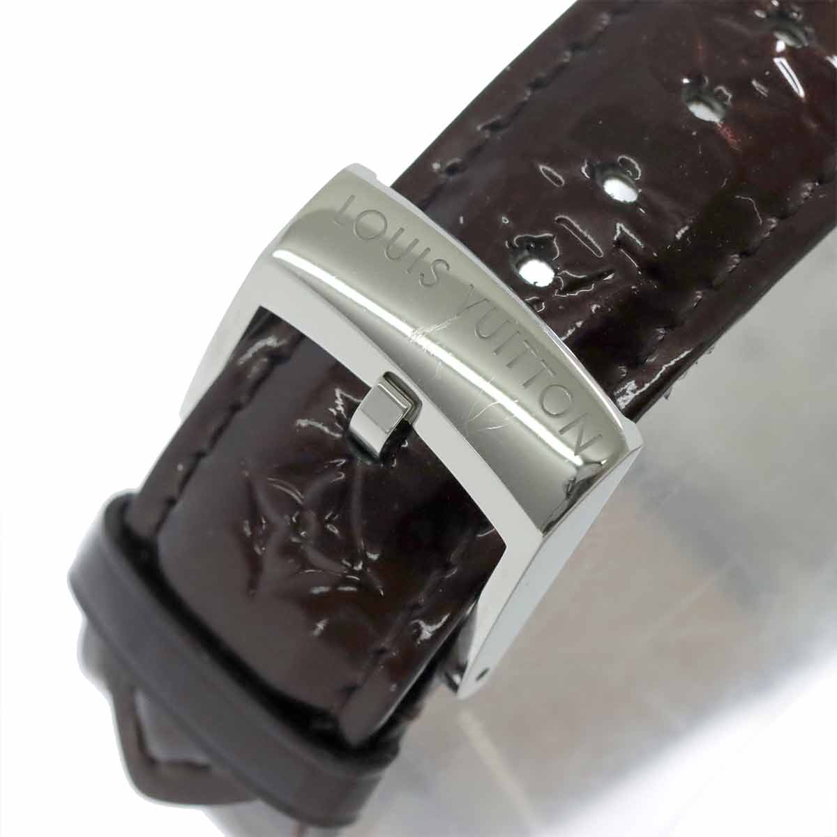 Tambour Diamon GM Q111C Diamond Amarante bordeaux Dial