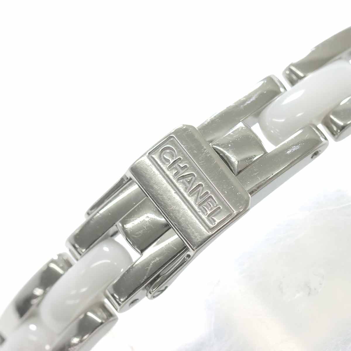 Premiere H2132 Diamond Bezel Ceramic Quartz White Dial Ladies