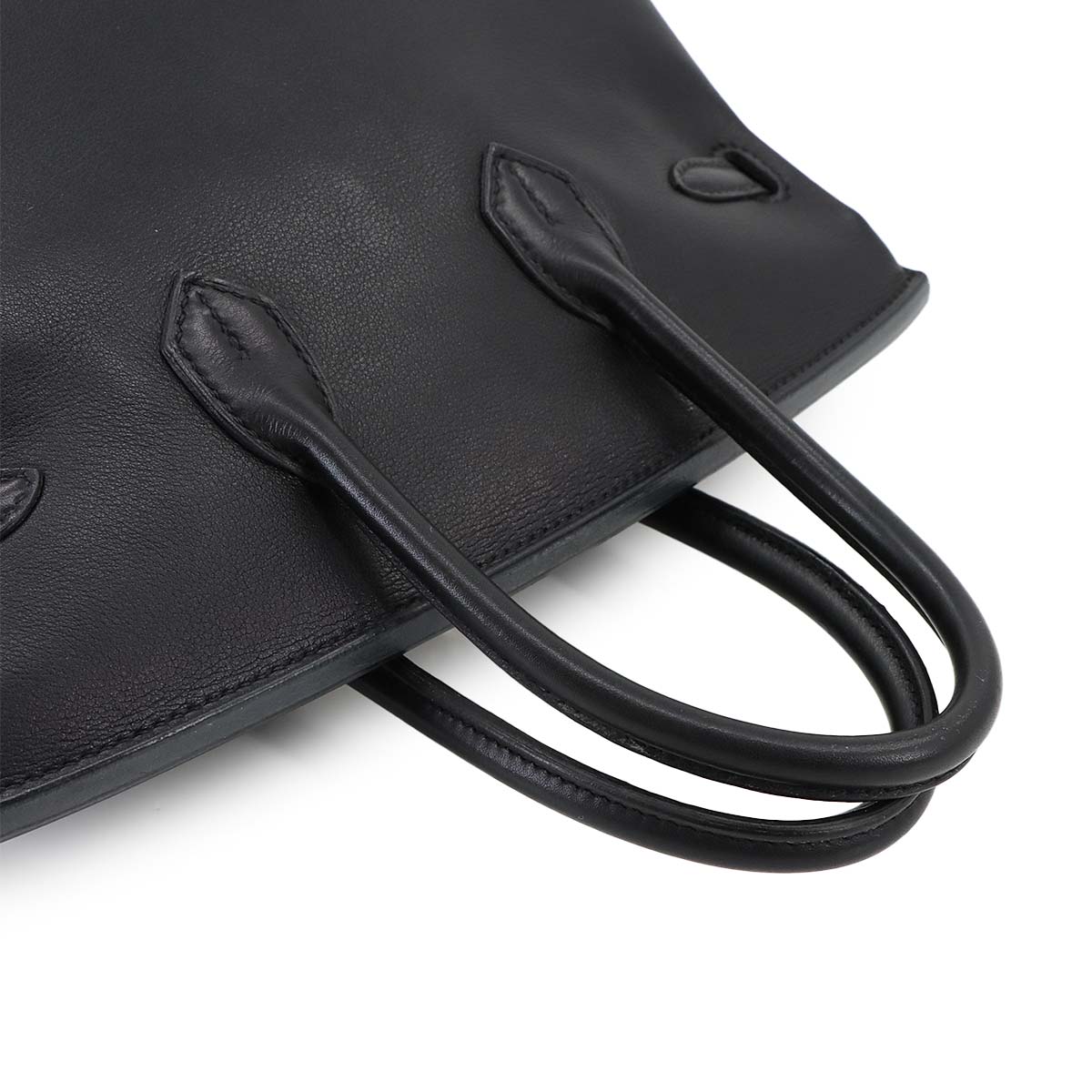 Birkin 25 Veau Swift Black Hand Bag Purse