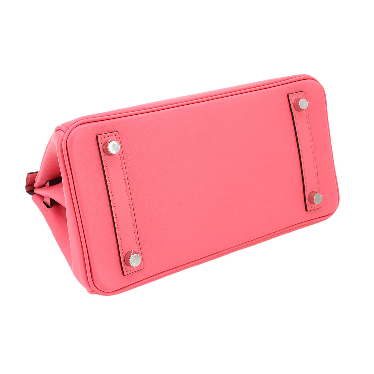 Birkin 25 Hand Bag Swift Leather Rose Azalee Purse Pink