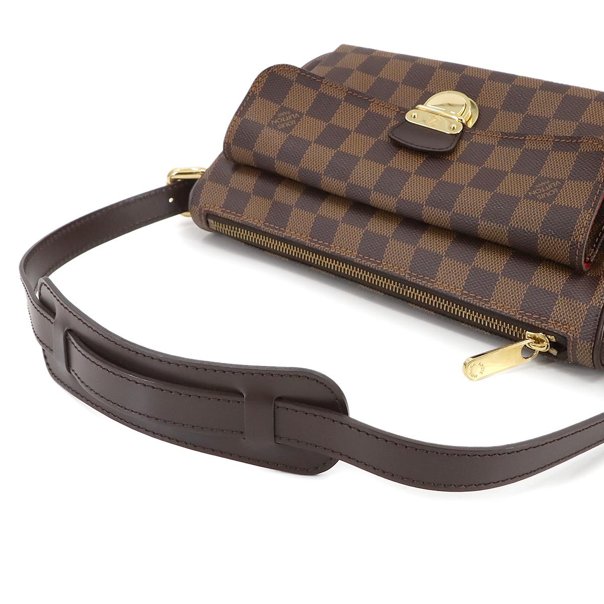 Damier Ravello GM Shoulder Bag N60006 Ebene Purse