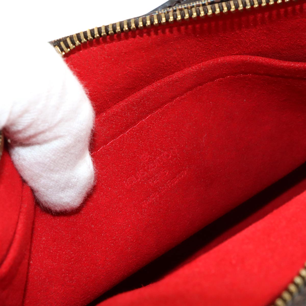 Damier Ravello GM Shoulder Bag N60006 Ebene Purse