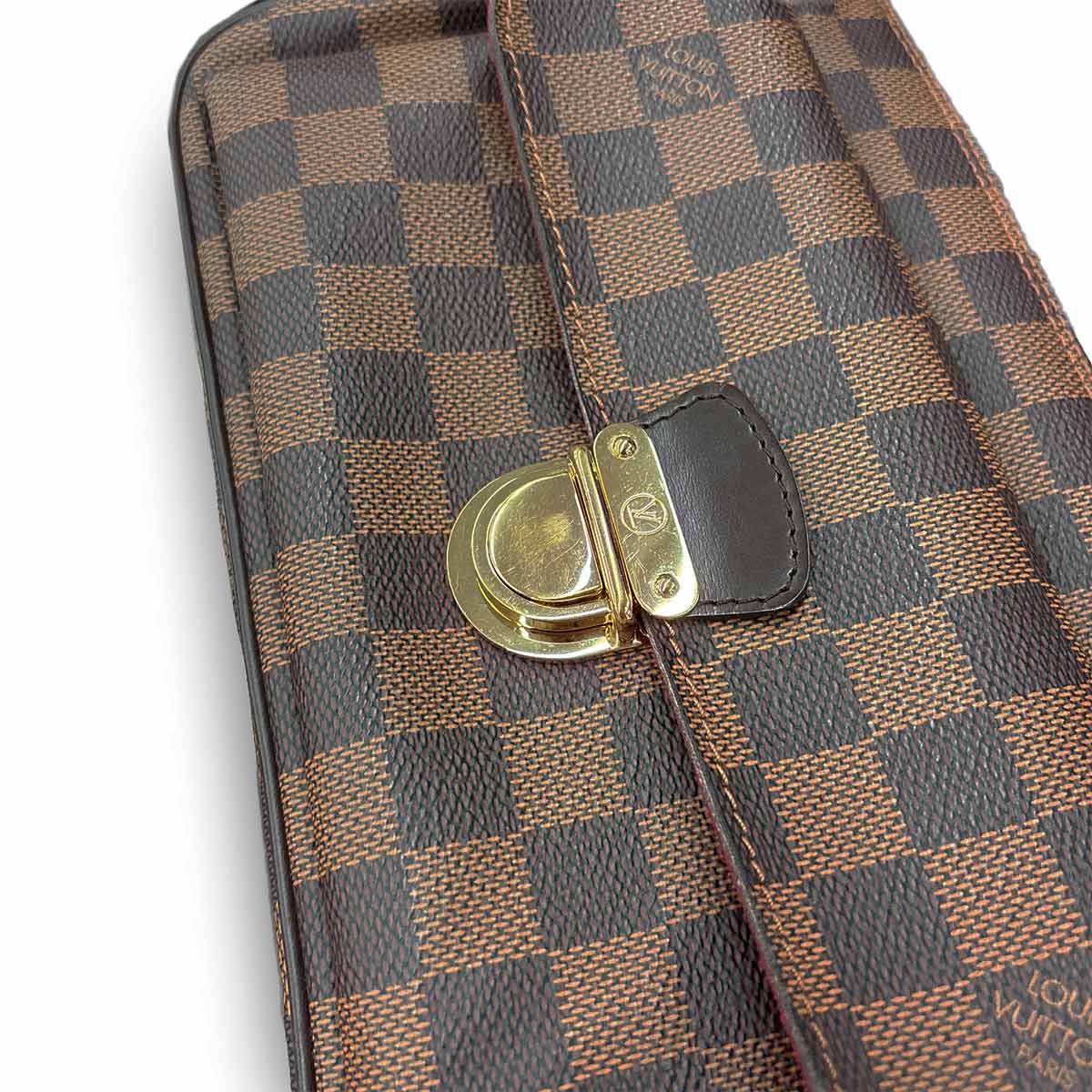 Damier Ravello GM Shoulder Bag N60006 Ebene Purse