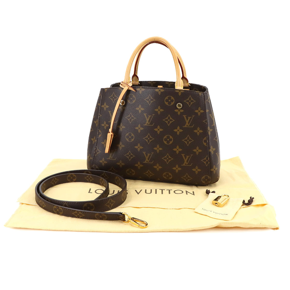 Monogram Montaigne BB 2way Hand Shoulder Bag M41055