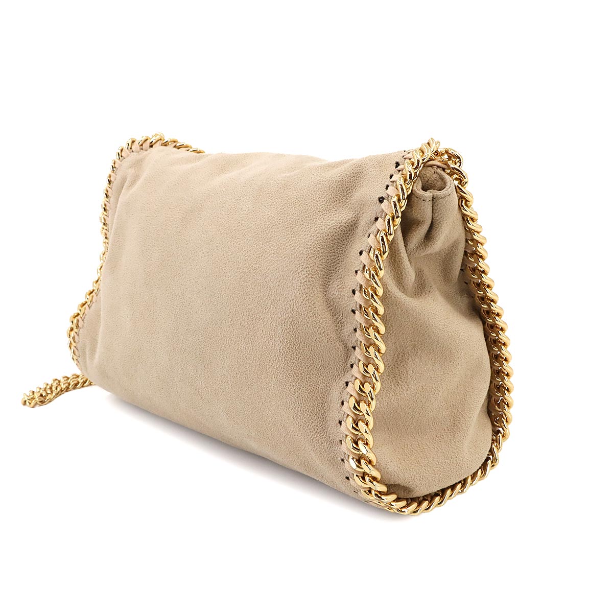 Falabella Mini 2way Tote Shoulder Bag Beige 371223