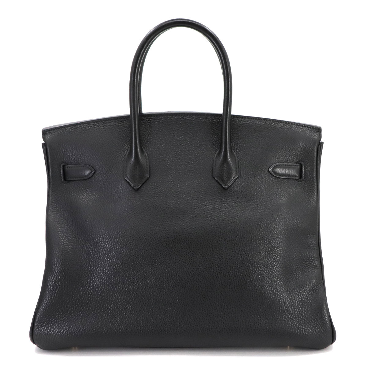 Birkin 35 Togo Black Hand Bag Purse